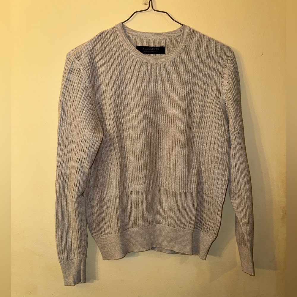 Allsaints Men’s Metz LS Crew, Small